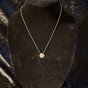 NWT Anne Marie Gold Geometric Pendant Necklace